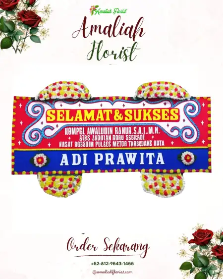 Papan Bunga Ucapan Selamat Batulo